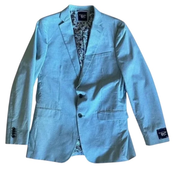 ORIGINAL PENGUIN Slim Fit Sports Jacket in Houndstooth P1072 - Picture 1 of 9